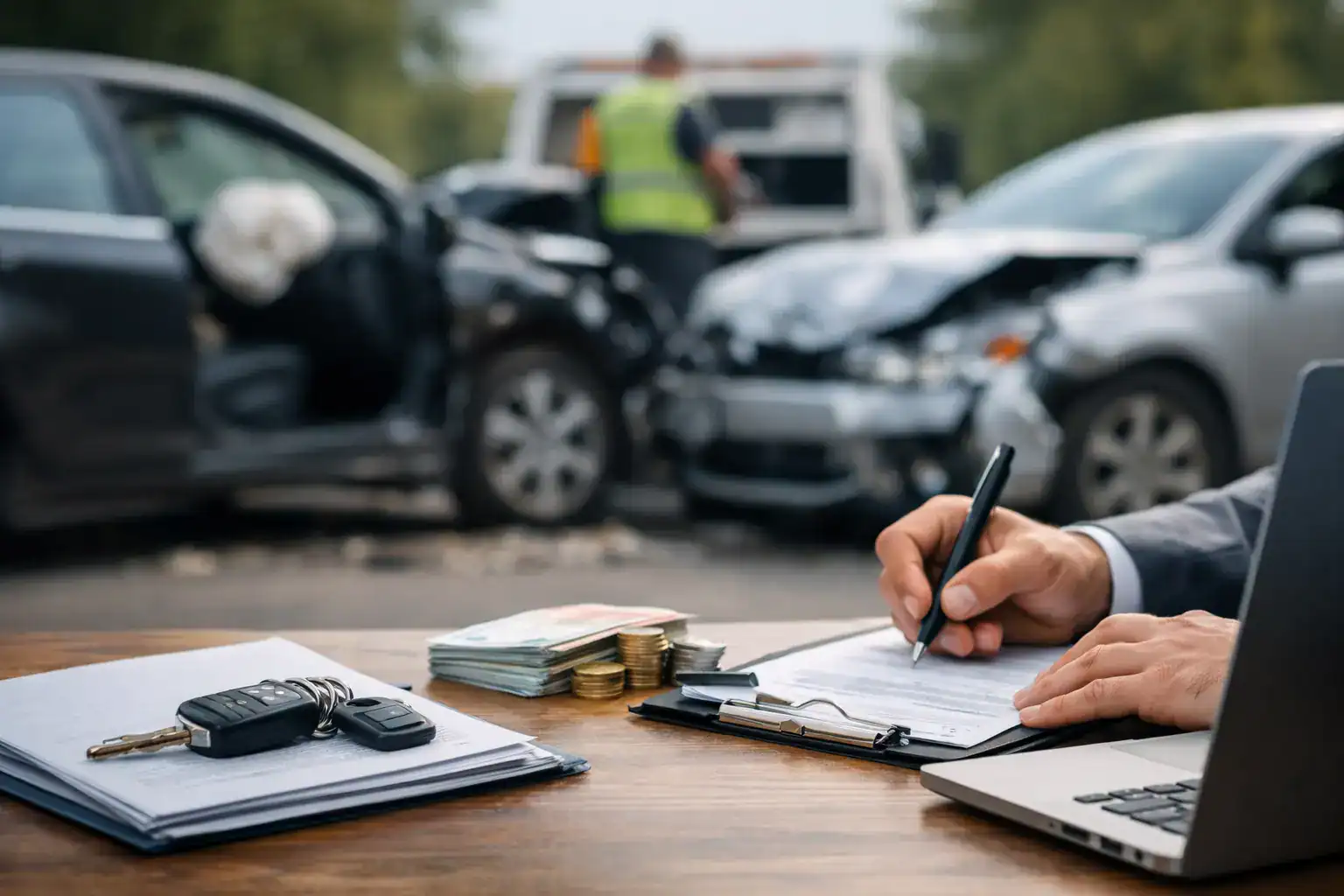 Nutzungsausfall nach Verkehrsunfall beantragen